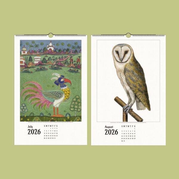 Ethereal Wonders – Wall Calendar of Renaissance Artwork & Medieval Craft, Semi-Glossy Paper