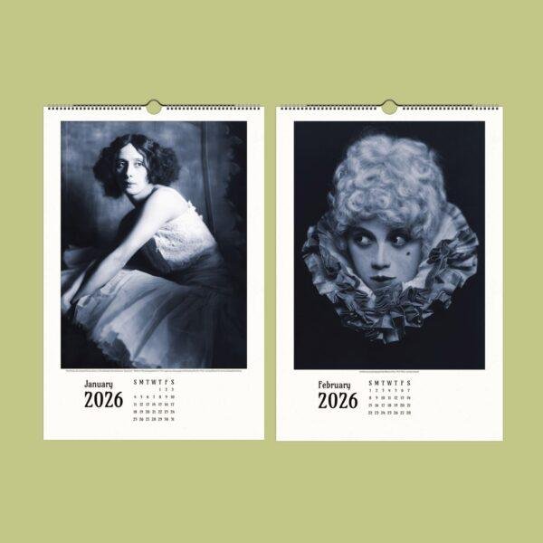 Madame d’Ora Art Deco Calendar: Vintage Fashion Photography Wall Art