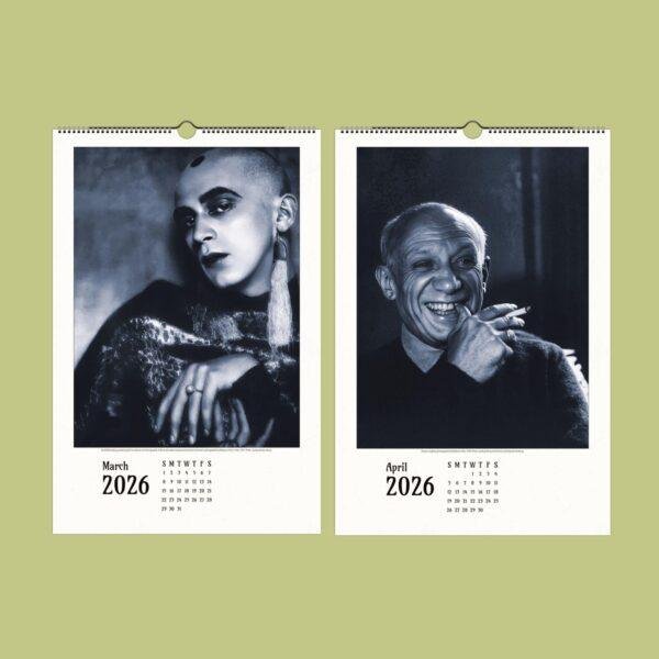 Madame d’Ora Art Deco Calendar: Vintage Fashion Photography Wall Art