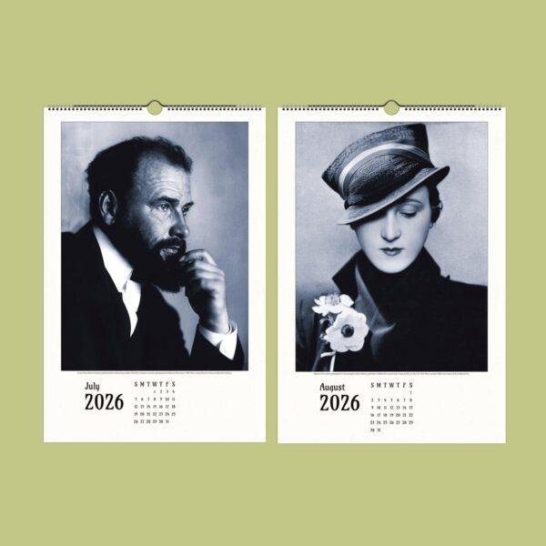 Madame d’Ora Art Deco Calendar: Vintage Fashion Photography Wall Art