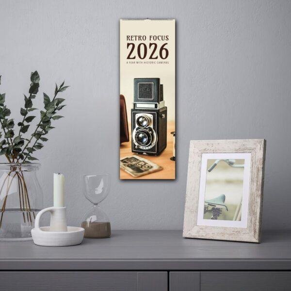 Retro Focus Wall Calendar: Historic Camera Collection | Perfect Calendar Gift for Photography Enthusiasts