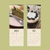 Whipped & Creamy Wall Calendar – Cream Cheese Cake, Gift For Cooks, Semi-Glossy Paper