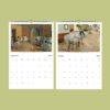 Edgar Degas Wall Calendar - Ballet Dancer, Impressionism Art, Semi-Glossy Paper