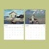 Swedish Calendar – Lapland Lakes Photography, Scandiavian Design, Semi-Glossy Paper