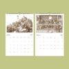 Albrecht Dürer Wall Calendar – German Renaissance Art, Dark Academia, Semi-Glossy Paper