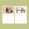 Albrecht Dürer Wall Calendar – German Renaissance Art, Dark Academia, Semi-Glossy Paper