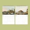 Ottoman Empire Art Wall Calendar – Mediterranean Style, Ancient Wonders, Italian Artist, Semi-Glossy Paper