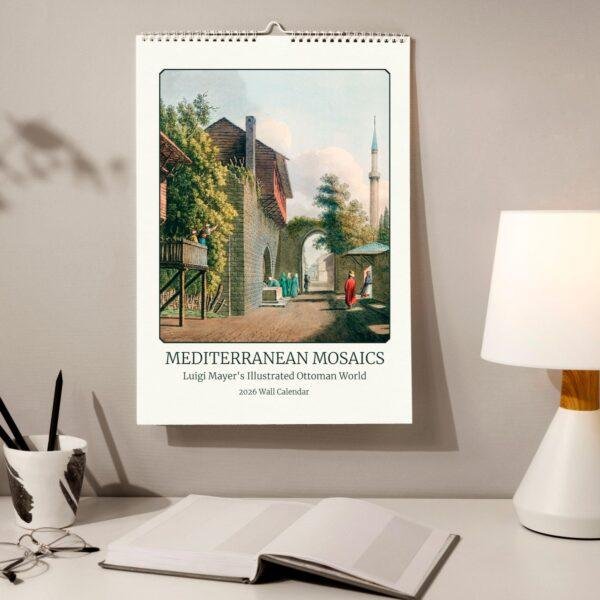 Ottoman Empire Art Wall Calendar – Mediterranean Style, Ancient Wonders, Italian Artist, Semi-Glossy Paper