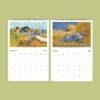 Vincent van Gogh Wall Calendar -Starry Night, Famous Painting, Semi-Glossy Paper