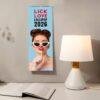 Pinup Wall Calendar - Sexy Retro Girl Pop Art, Colorful Candy Theme, Fun Women’s Decor, Unique Gift for Pinup Art Lovers