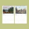 Currier & Ives Wall Calendar - American Artists, Heritage Decor, History Gift, Semi-Glossy Paper
