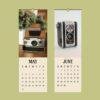 Retro Focus Wall Calendar: Historic Camera Collection | Perfect Calendar Gift for Photography Enthusiasts