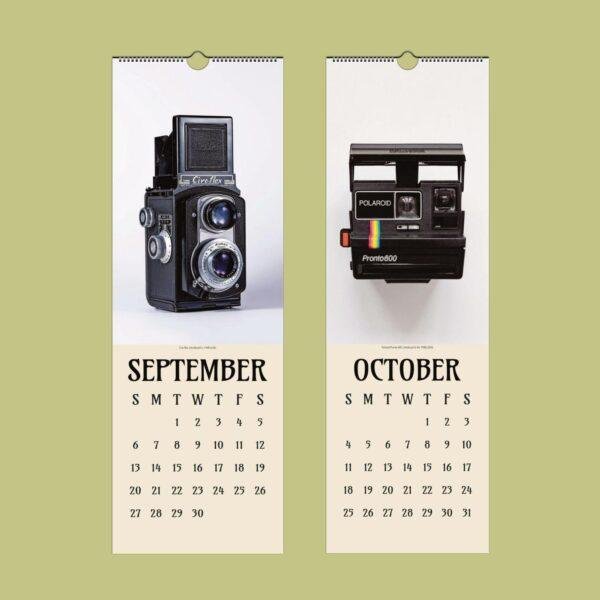 Retro Focus Wall Calendar: Historic Camera Collection | Perfect Calendar Gift for Photography Enthusiasts