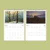 Caspar David Friedrich Wall Calendar – Landscape Painting, Romantic Art Gift, Semi-Glossy Paper