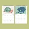 De Mesquita Wall Calendar – Dutch Artist, Woodcut Print, MC Escher Teacher, Semi-Glossy Paper
