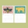 De Mesquita Wall Calendar – Dutch Artist, Woodcut Print, MC Escher Teacher, Semi-Glossy Paper