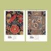 American Folk Art Wall Calendar – Pattern Design, Semi-Glossy Paper