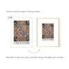 American Folk Art Wall Calendar – Pattern Design, Semi-Glossy Paper