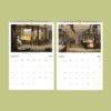 Cotton Industry Wall Calendar – American History, Textile Industries, Teacher Gift Ideas, Semi-Glossy Paper