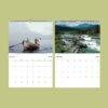 Swedish Calendar – Lapland Lakes Photography, Scandiavian Design, Semi-Glossy Paper