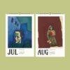 Surreal Artwork Wall Calendar – Karl Wiener, Austrian Artist, Political Satire, Semi-Glossy Paper