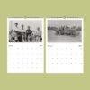 Vintage Race Car Wall Calendar – Antique Race Cars, Petrolhead Gift, Semi-Glossy Paper