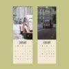 Citroën 2CV Wall Calendar Slimeline - Classic French Car, Vintage Auto Art, Deux Chevaux Photography