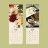 Cookie Calendar - Wall Calendar with Gourmet Cookie Art, Unique Gift, Cookies Near Me, Chunky Chocolate Chip Decor