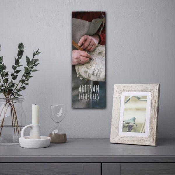Artisan Calendar - Boho Art Painting, Handmade Shop, Handcraft For You, Semi-Glossy Paper