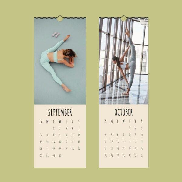 Artistic Wall Calendar for Gymnastics Lovers – Unique Athlete Gift, Sports Decor, Inspirational Present with Stunning Photos
