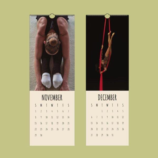 Artistic Wall Calendar for Gymnastics Lovers – Unique Athlete Gift, Sports Decor, Inspirational Present with Stunning Photos