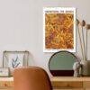 Botanical Calendar – Arts and Crafts, William Morris Style, Semi-Glossy Paper