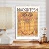 Charles Rennie Mackintosh Wall Calendar – Glasgow Artist, Modern Architecture, Architect Gifts, Semi-Glossy Paper