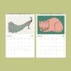 De Mesquita Wall Calendar – Dutch Artist, Woodcut Print, MC Escher Teacher, Semi-Glossy Paper