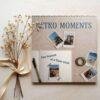 Retro Moments Polaroid Wall Calendar - Vintage Art, Minimalist Decor, Ideal Gift for Home or Office, Retro & Nostalgic Photography