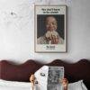 The Great Sandwich Smile – Retro Advertising, Nostalgic Decor Art Print (Asian Man)