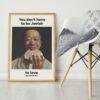 The Great Sandwich Smile – Retro Advertising, Nostalgic Decor Art Print (Asian Man)