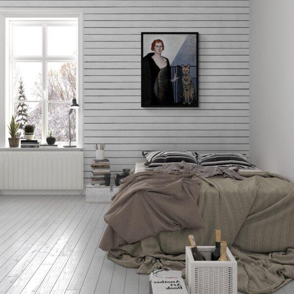 Romaine Brooks – La Baronne Emile D’Erlanger, Female Painter, Lesbian Gift, Art Print