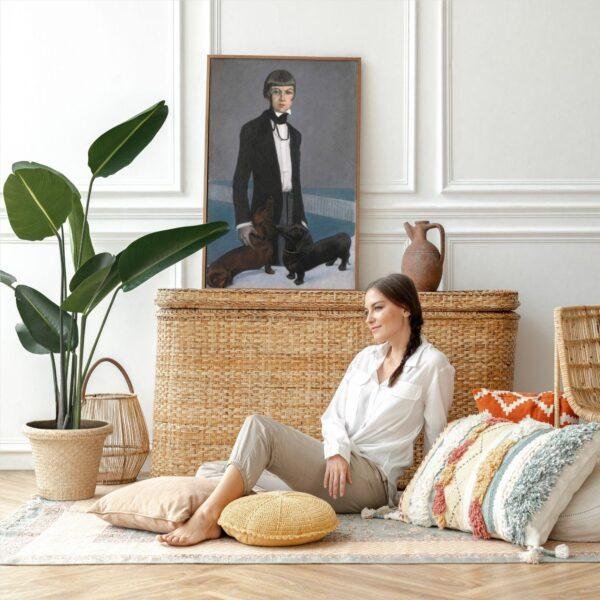 Romaine Brooks – Una Lady Troubridge, Female Painter, Lesbian Gift, Art Print