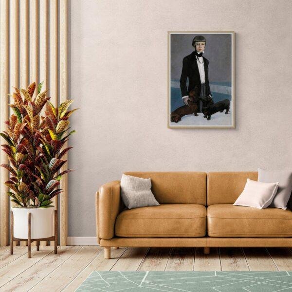 Romaine Brooks – Una Lady Troubridge, Female Painter, Lesbian Gift, Art Print