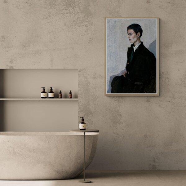 Romaine Brooks – Peter (A Young English Girl), Female Painter, Lesbian Gift, Art Print