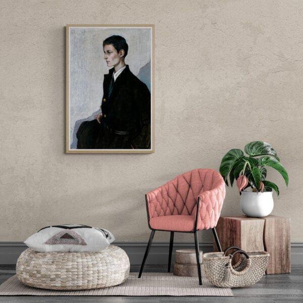 Romaine Brooks – Peter (A Young English Girl), Female Painter, Lesbian Gift, Art Print