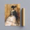 Romaine Brooks – La Veste en Soie Verte, Female Painter, Lesbian Gift, Gallery Matte