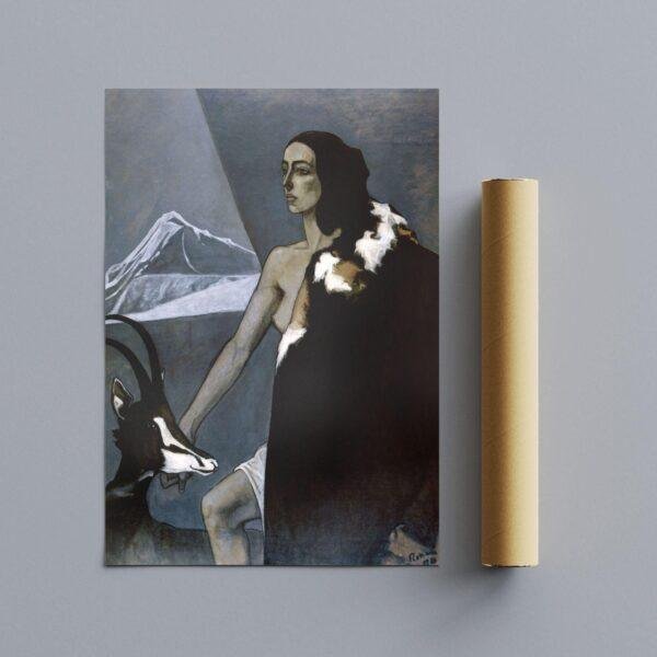 Romaine Brooks – Chasseresse, Female Painter, Lesbian Gift, Art Print