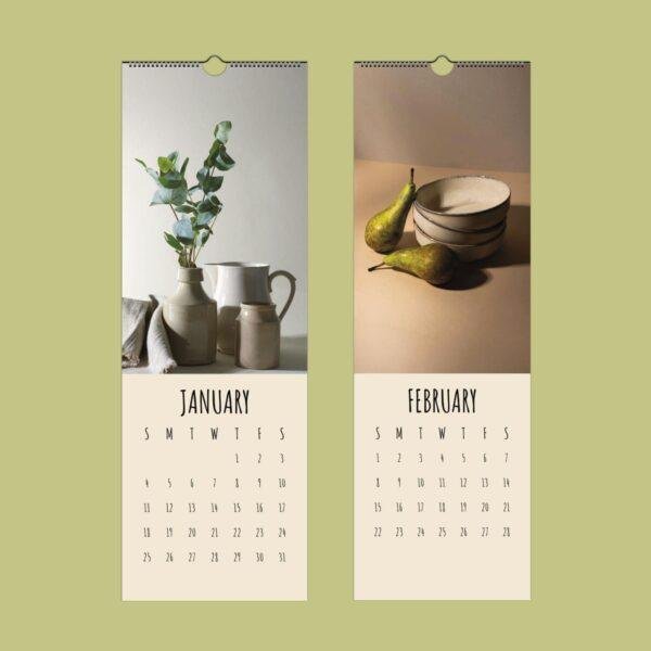 Wholesome Moments Wall Calendar: Still Life Photography, Moments for Relaxation and Zen, Perfect Calendar Gift