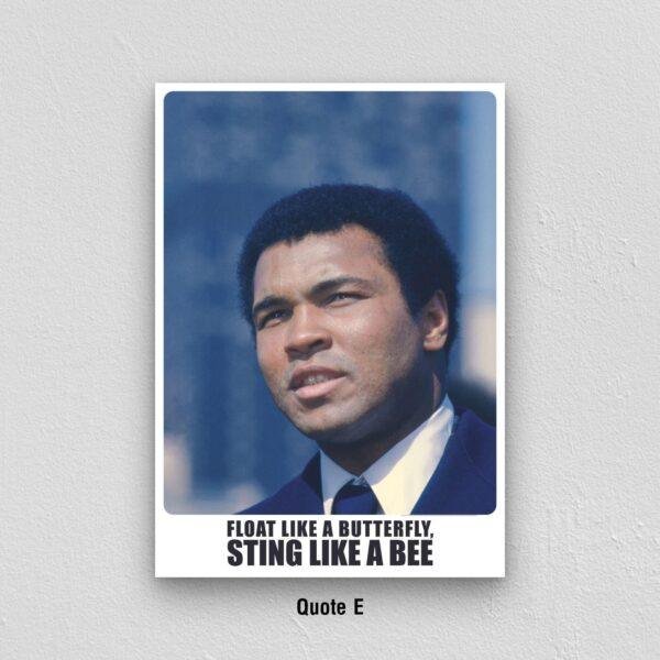 Muhammad Ali Motivational Quote Wall Art – Monday Motivation Poster, Iconic Boxing Legend Print, Inspirational Decor