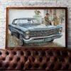 1967 Ford Custom 500 - Printable Art, Retro American Cars, Wall Decor, Classic Car, Enthusiast Gift