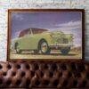 Austin A40 Sports Poster, Classic British Car Print, Automobile Art, Vintage Car Wall Decor