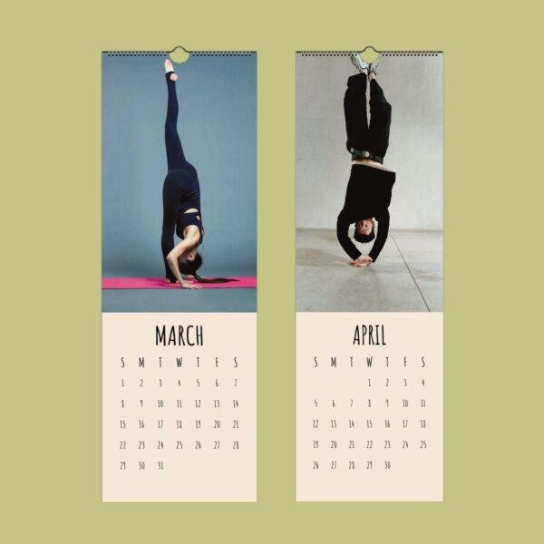 Artistic Wall Calendar for Gymnastics Lovers – Unique Athlete Gift, Sports Decor, Inspirational Present with Stunning Photos