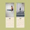 Artistic Wall Calendar for Gymnastics Lovers – Unique Athlete Gift, Sports Decor, Inspirational Present with Stunning Photos